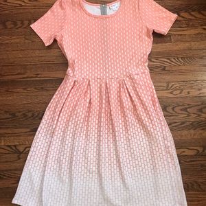 LuLaRoe XL Ombré Amelia Like New (worn once)